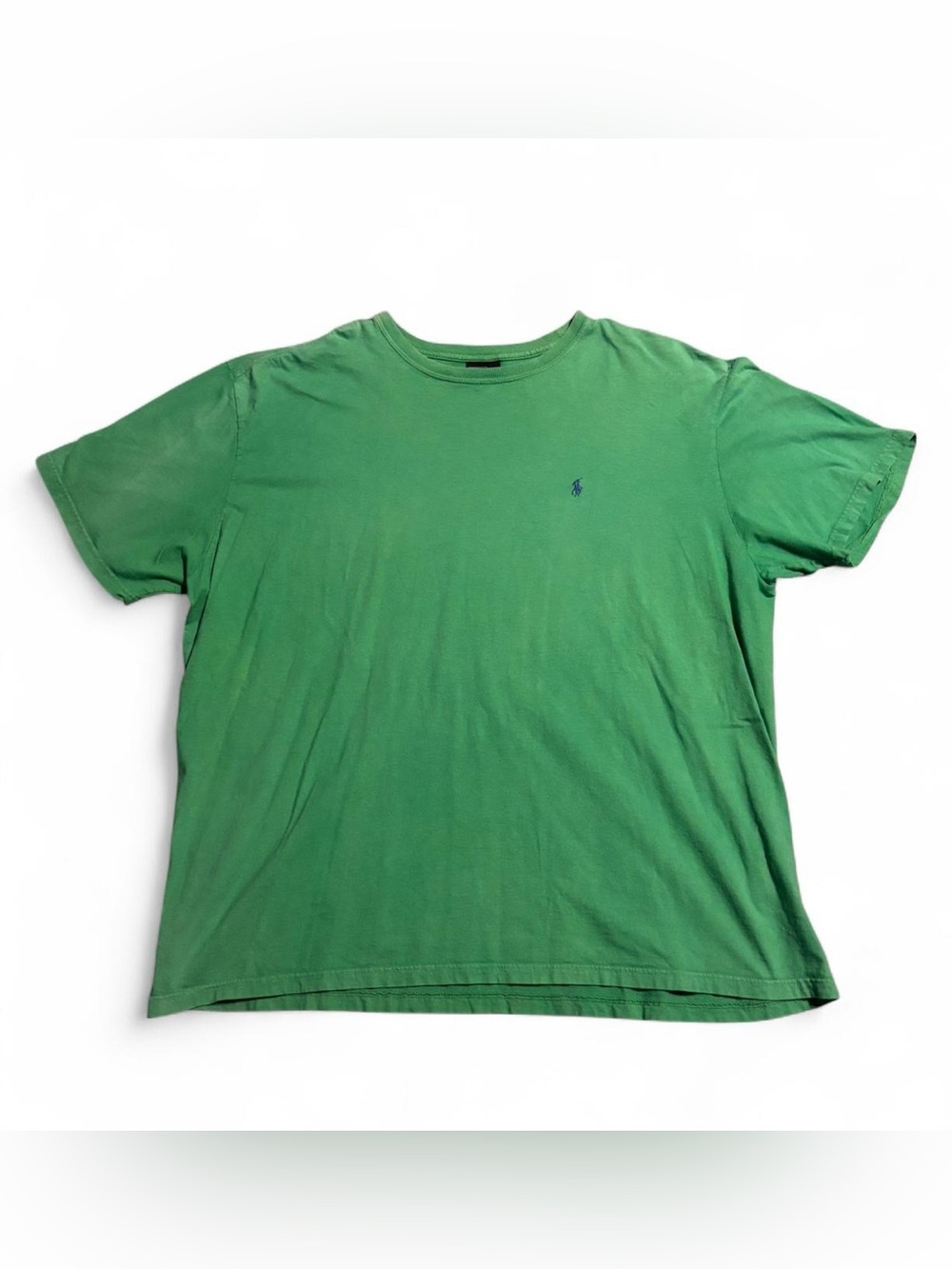 Polo Ralph Lauren T-Shirt Mens XXL Green Pony Logo Classic Fit Casual Tee